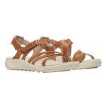 Merrell Sandale Harbor Backstrap (Vollnarbenleder) braun/beige Damen