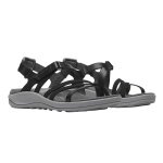 Merrell Sandale Harbor Backstrap (Vollnarbenleder) schwarz Damen