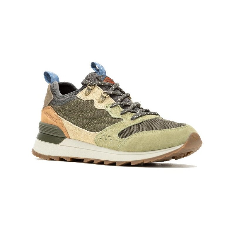 Merrell Sneaker Alpine 83 Recraft (Alltagschuhe, Veloursleder/Textil) olivegrün Herren