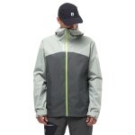 Millet Regenjacke Seneca 2.5 Lagen (wasserdicht, atmungsaktiv) hellgrün/grau Herren