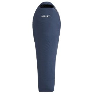 Millet Schlafsack Baikal 600 (2-Jahreszeiten-Schlafsack, Gauche) - Reissverschlussöffnung links - saphirblau