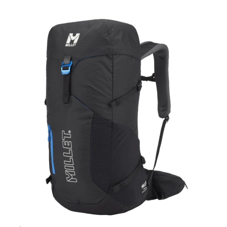 Millet Wanderrucksack Ubic 25 (für Tagestouren, komfortables Tragesystem) schwarz - 25 Liter