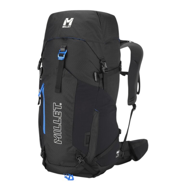Millet Wanderrucksack Ubic 40 (für Mehrtagestouren, komfortables Tragesystem, vielseitig) 2025 schwarz - 40 Liter