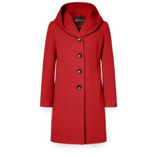 Milo Wintermantel Bella (Wollmischung, mit Kapuze) rot Damen