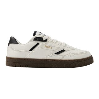 MoEa Sneaker Gen9 - Corn Grained - weiss/schwarz