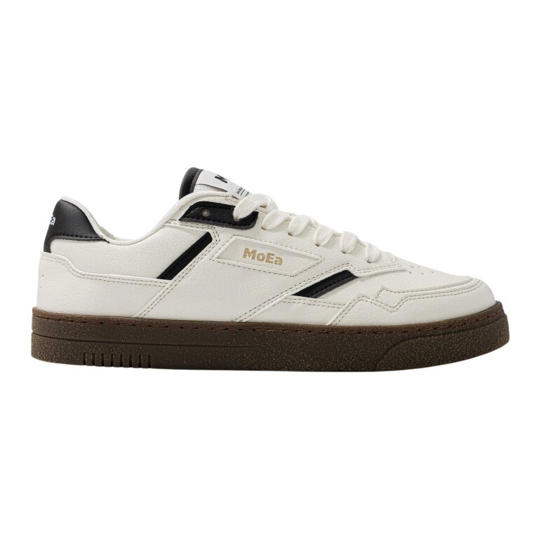 MoEa Sneaker Gen9 - Corn Grained - weiss/schwarz
