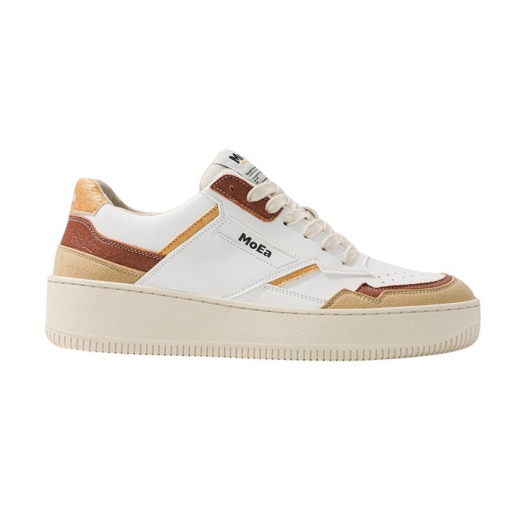 MoEa Sneaker Gen1 - Pineapple Blend - weiss/beige/braun Damen