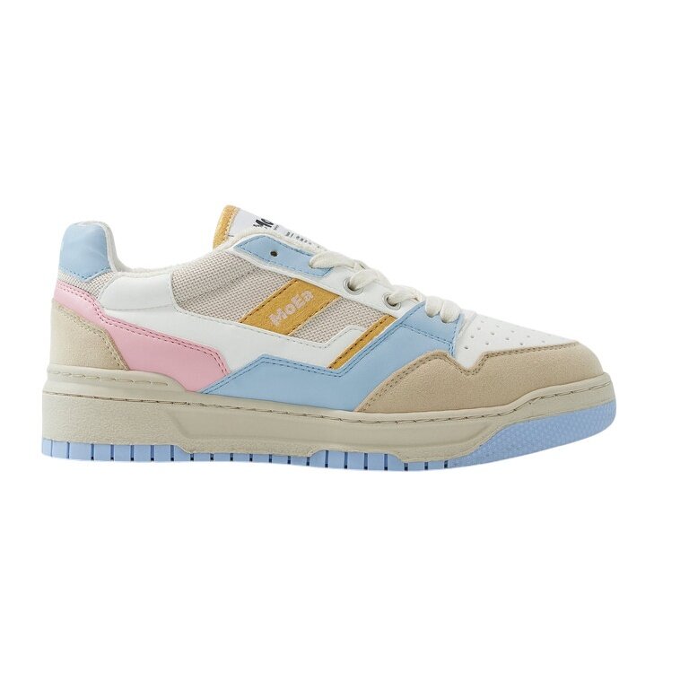 MoEa Sneaker Gen2 Pastel Drop - weiss/blau/beige