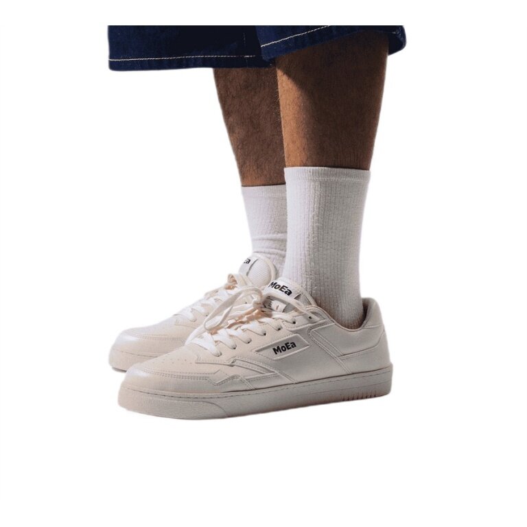 MoEa Sneaker Gen9 - Corn White Grained - weiss