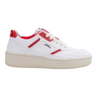MoEa Sneaker Origin - Apple - weiss/rot