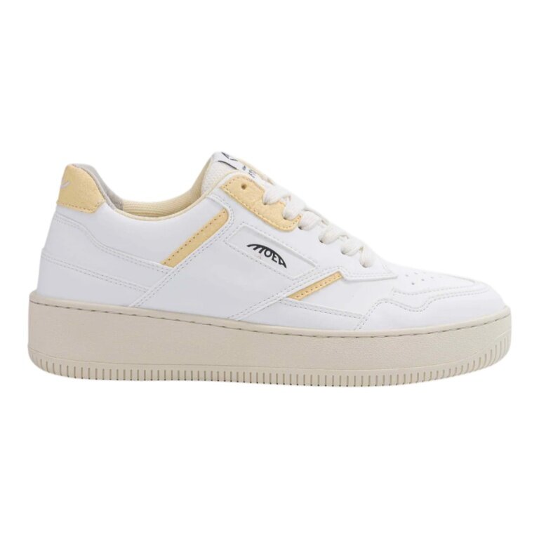MoEa Sneaker Origin - Pineapple - weiss/gelb