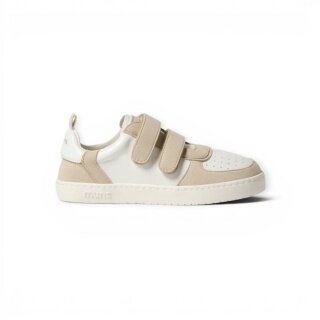 Muris Barfussschuhe Sneaker Petra Junior weiss/beige Kinder