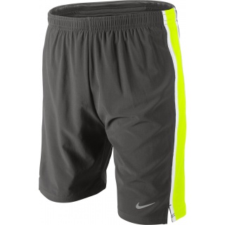 Nike Short Tempo Woven 7 inch grau/lime Boys