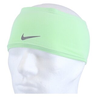 Nike Stirnband Dri Fit Swoosh 2.0 (88% rec. Polyester) grün - 1 Stück