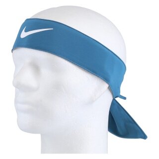 Nike Stirnband Promo 2022 riftblau/weiss - 1 Stück