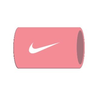 Nike Schweissband Tennis Premier Jumbo 2022 Rafael Nadal rosa/weiss - 2 Stück