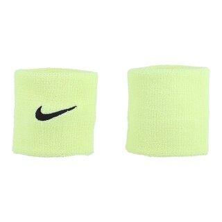 Nike Schweissband Tennis Premier Single Handgelenk 2026 lemongelb/schwarz - 2 Stück