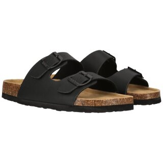NOU Sandale Whitehill V2 Cork schwarz mat Damen