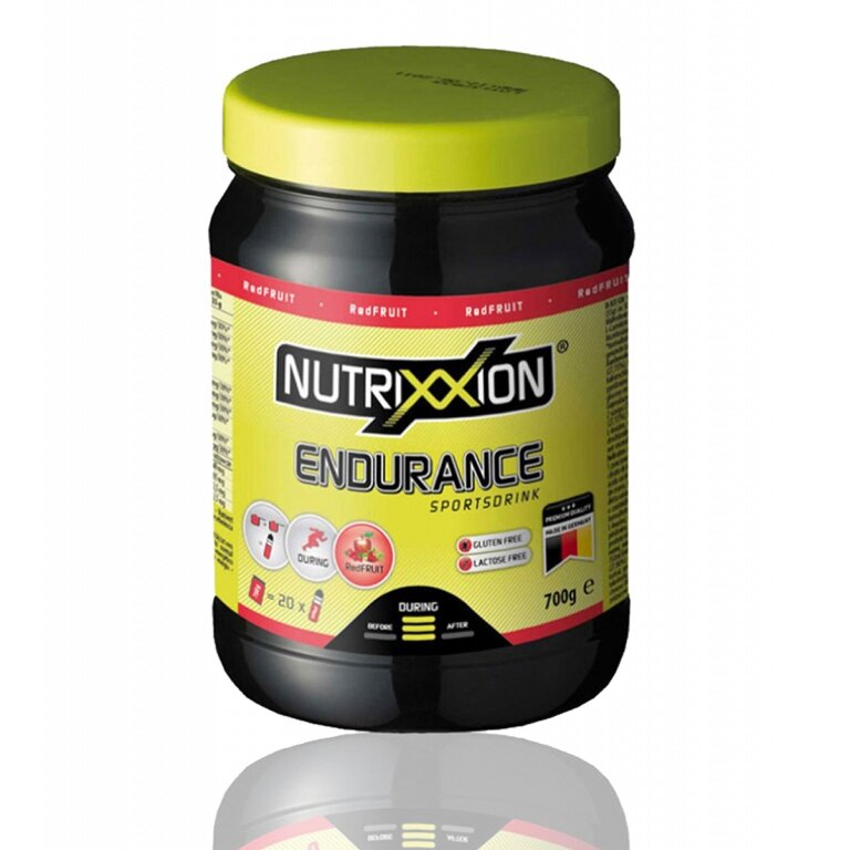 NUTRIXXION Endurance Drink - für den Ausdauersport & Teamsport entwickelt - rote Früchte 700g Dose