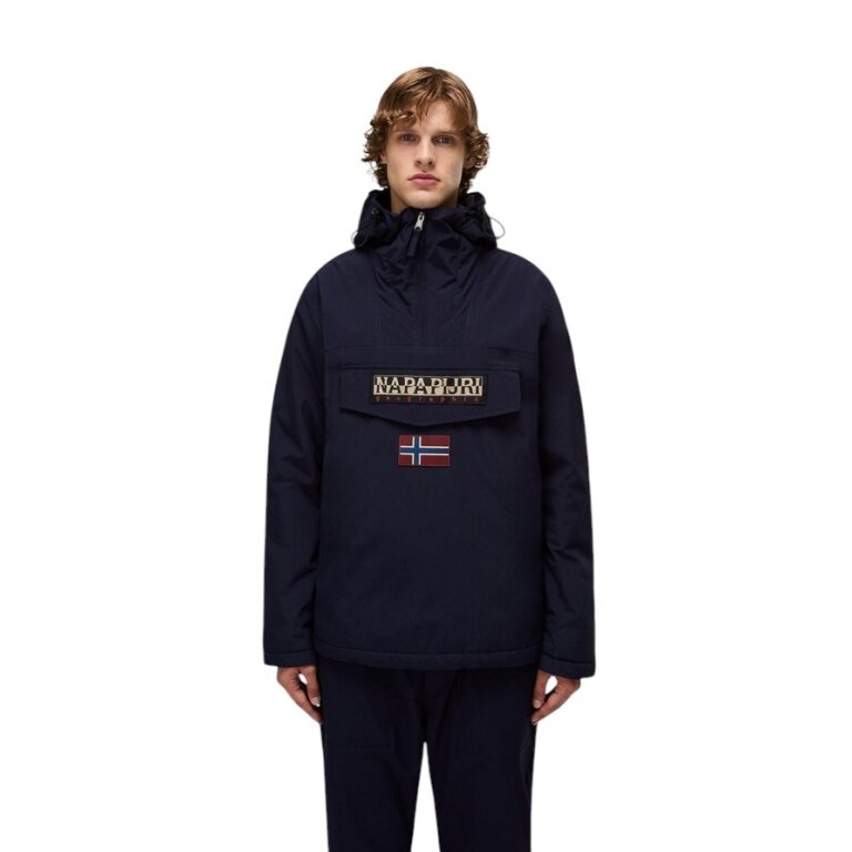 Napapijri Ganzjahresjacke Rainforest Winter 3 (Anorakjacke, isolierend Wattierung) dunkelblau Herren