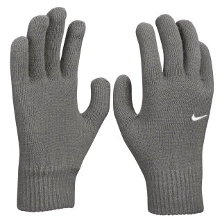 Nike Handschuhe Running/Laufen Swoosh Knit 2.0 (Strickhandschuhe) grau - 1 Paar