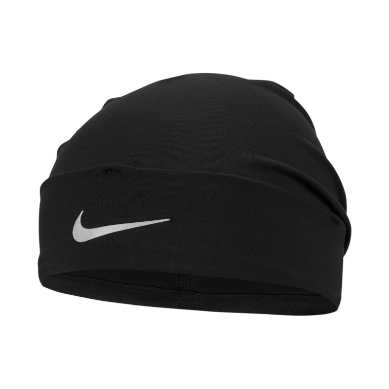 Nike Beanie (Mütze) U Dri-Fit Peak Cuffed (mit Umschlagbündchen) schwarz - 1 Stück
