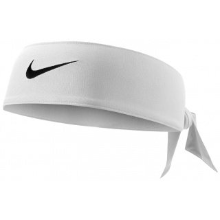 Nike Stirnband Dri Fit 3.0 (96% Polyester) weiss - 1 Stück