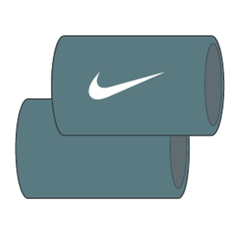 Nike Schweissband Tennis Premier Jumbo 2023 mineralgrün - 2 Stück
