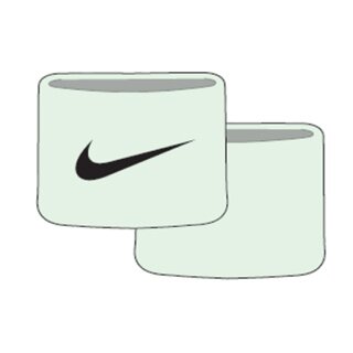 Nike Schweissband Tennis Premier Single Handgelenk 2023 hellgrün - 2 Stück