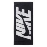 Nike Handtuch Jacquard Towel Medium Graphic (100% Baumwolle) schwarz/weiss 80x35cm
