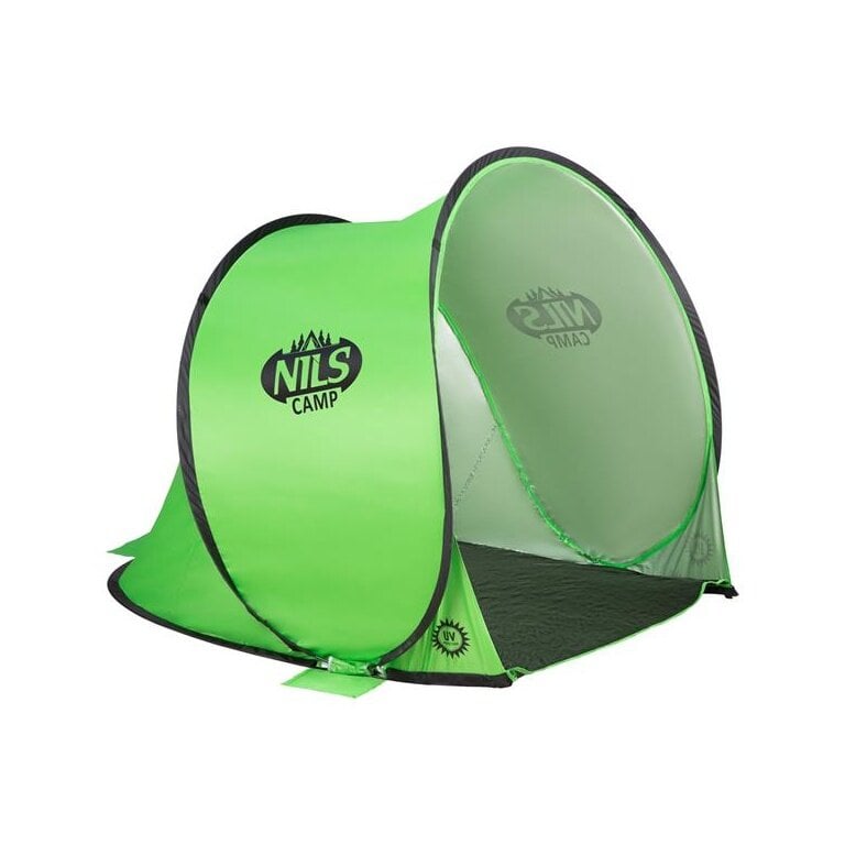 Nils Camp Strandmuschel NC3173 (UV-Schutz, selbstaufbauend) 140x110x110cm grün