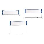 Nils Camp Multifunktionales Netz 3in1 NT7111 (Badminton/Tennis/Volleyball) blau
