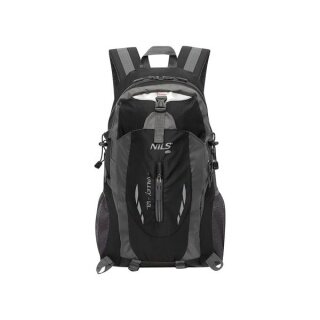 Nils Camp Wanderrucksack NC1749 Valley (für Tagestouren) schwarz/grau 40 Liter
