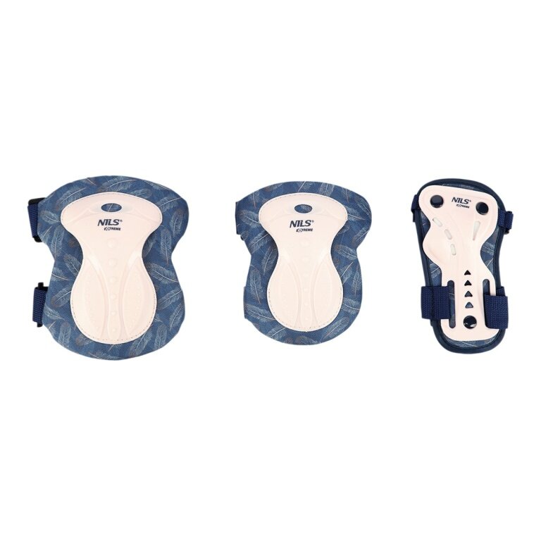 Nils Extreme Schutzausrüstung Set H727 (2x Knieschoner, 2x Ellbogenschützer, 2x Handgelenkschutz) - 6er Set