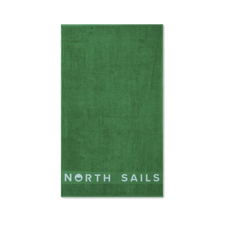 North Sails Duschtuch/Strandtuch (Bio-Baumwolle) grün