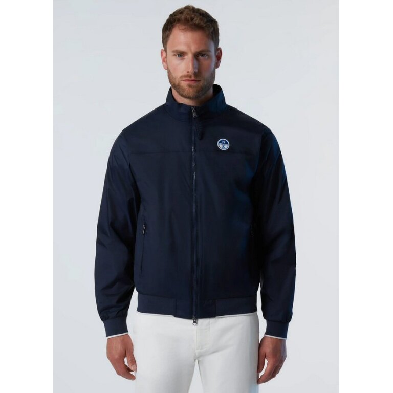 North Sails Übergangsjacke Sailor 2.0 (Stehkragen, wasserabweisend, leicht) navyblau Herren