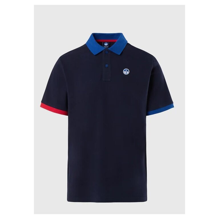 North Sails Freizeit-Polo (Baumwolle) navyblau Herren