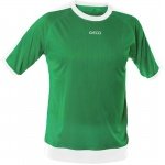 GECO Sport-Tshirt Notos (100% Polyester) grün/weiss Jungen