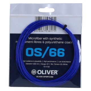 Oliver Badmintonsaite OS-66 blau 10m Set