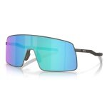 Oakley Sonnenbrille Sutro ti (Glasfarbe: Prizm sapphire) Satin lead - 1 Brille mit Hartschalenetui