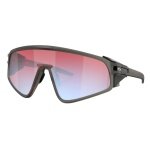Oakley Sonnenbrille Latch panel (Glasfarbe: Prizm snow sapphire) 2025 rauchgrau matt - 1 Brille