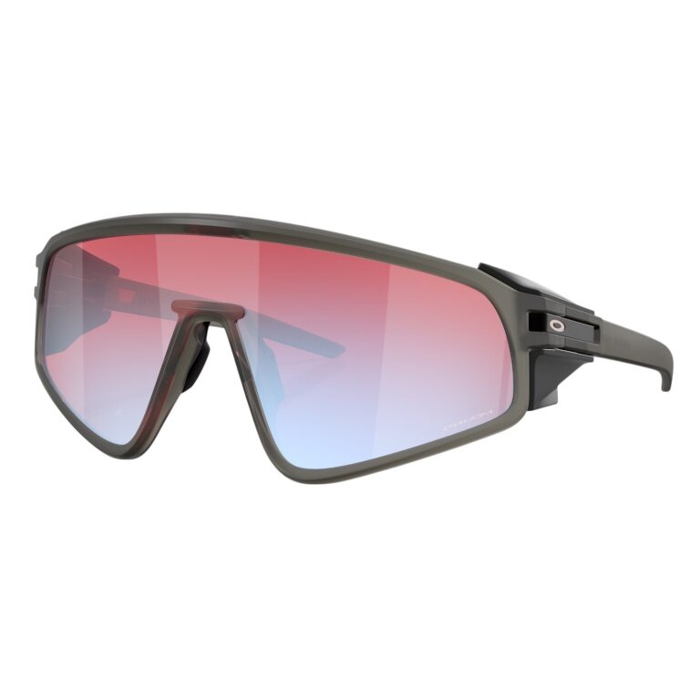 Oakley Sonnenbrille Latch panel (Glasfarbe: Prizm snow sapphire) 2025 rauchgrau matt - 1 Brille