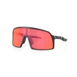 Oakley Sonnenbrille Sutro S (Glasfarbe: Prizm trail torch) schwarz matt - 1 Brille mit Hartschalenetui