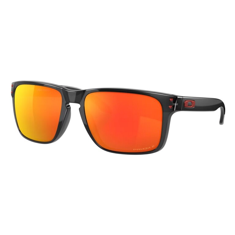 Oakley Sonnenbrille Holbrook XL Polarisiert (Glasfarbe: Prizm ruby polarized) schwarz ink - 1 Brille