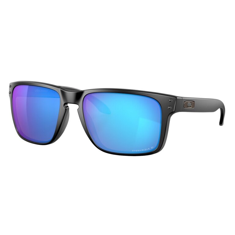Oakley Sonnenbrille Holbrook XL Polarisiert (Glasfarbe: Prizm sapphire polarized) schwarz matt - 1 Brille