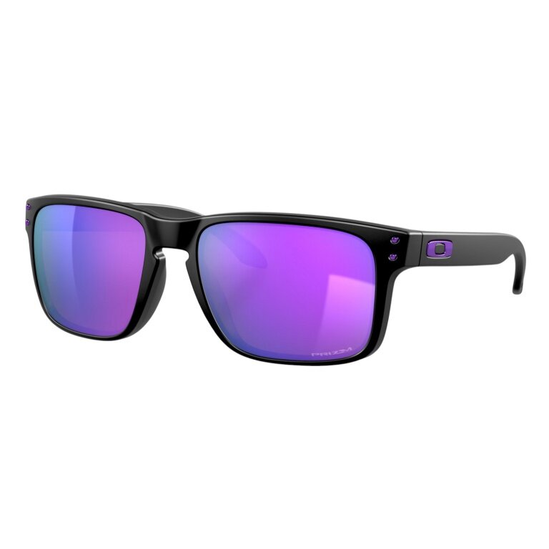Oakley Sonnenbrille Holbrook (Glasfarbe: Prizm violet) matt schwarz 9102K6 - 1 Brille