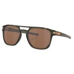 Oakley Sonnenbrille Latch beta (Glasfarbe: Prizm tungsten) olive ink - 1 Brille