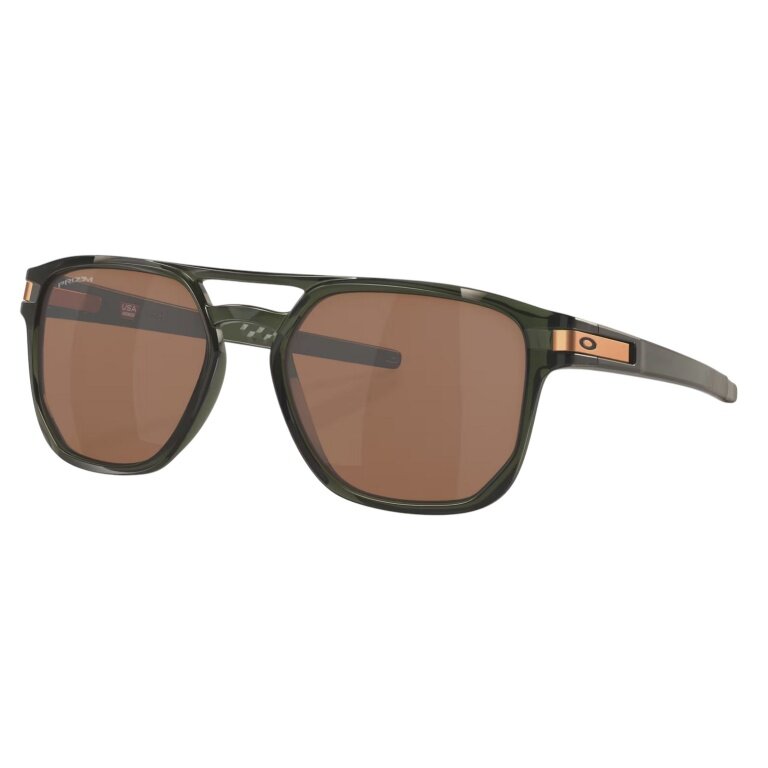 Oakley Sonnenbrille Latch beta (Glasfarbe: Prizm tungsten) olive ink - 1 Brille