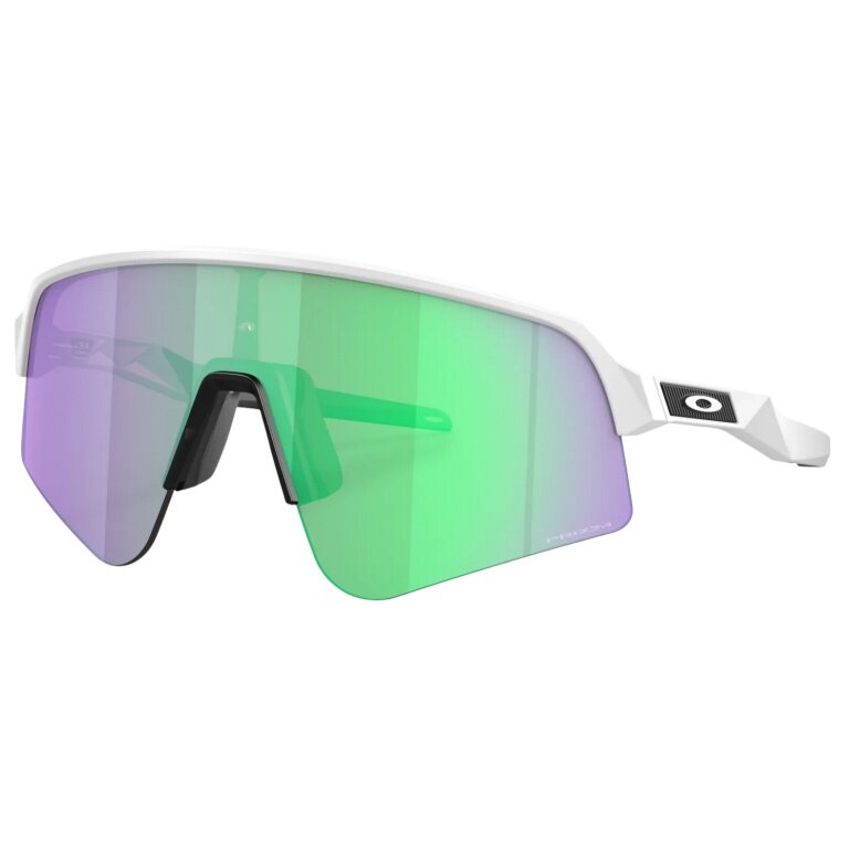 Oakley Sonnenbrille Sutro Lite Sweep (Glasfarbe: Prizm road jade) matt weiss 946504 - 1 Brille mit Hartschalenetui