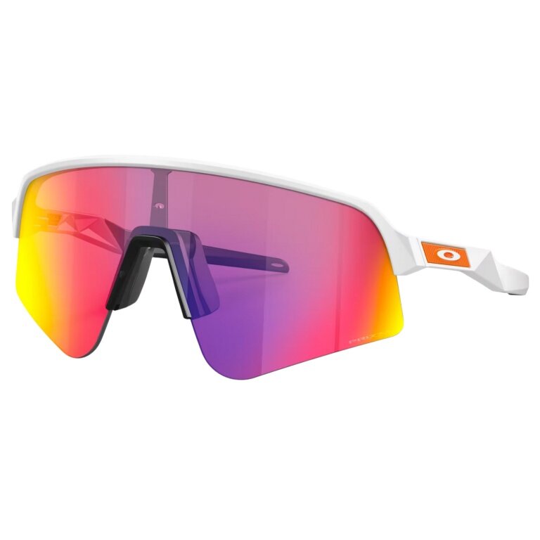 Oakley Sonnenbrille Sutro Lite Sweep (Glasfarbe: Prizm road) matt weiss 946516 - 1 Brille mit Hartschalenetui